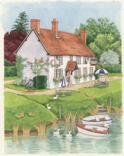 The Boat Inn, 2003 by Linda Benton